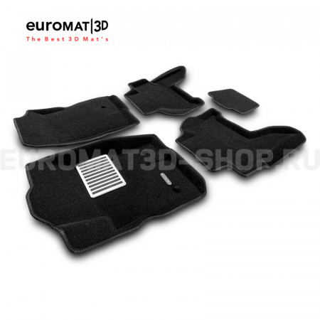 Текстильные 3D коврики Euromat3D Lux в салон для Nissan Pathfinder (R51) (2004-2014) № EM3D-003710 Текстильные 3D коврики Euromat3D Lux в салон для Nissan Pathfinder (R51) (2004-2014) № EM3D-003710