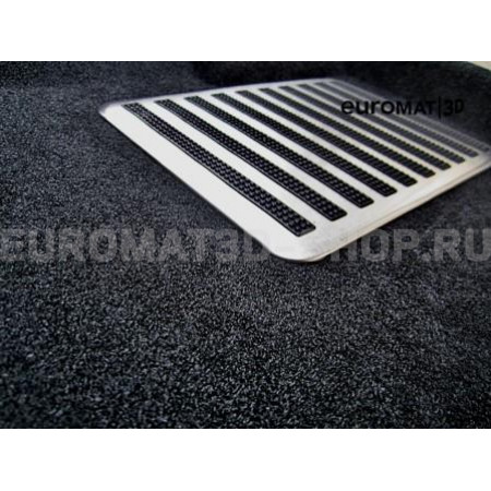 Текстильные 3D коврики Euromat3D Lux в салон для Nissan Qashqai (2016-) № EM3D-003722
