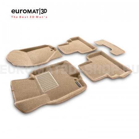 Текстильные 3D коврики Euromat3D Business в салон для Infiniti FX,QX70 (2008-2014/2015-) № EMC3D-002802T Бежевые Текстильные 3D коврики Euromat3D Business в салон для Infiniti FX,QX70 (2008-2014/2015-) № EMC3D-002802T Бежевые
