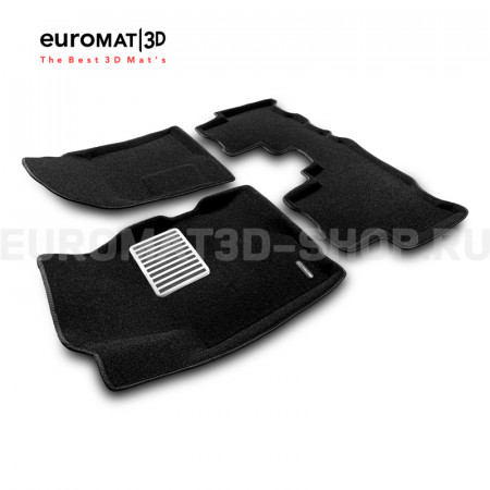 Текстильные 3D коврики Euromat3D Lux в салон для Chevrolet Captiva (2006-2016) № EM3D-001503 Текстильные 3D коврики Euromat3D Lux в салон для Chevrolet Captiva (2006-2016) № EM3D-001503