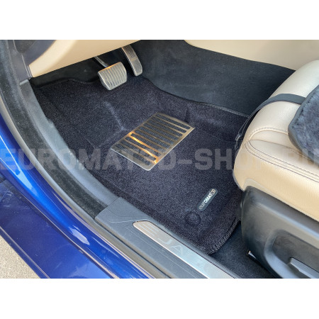 Текстильные 3D коврики Euromat3D Lux в салон для Jaguar XE (2016-) № EM3D-002752 Текстильные 3D коврики Euromat3D Lux в салон для Jaguar XE (2016-) № EM3D-002752