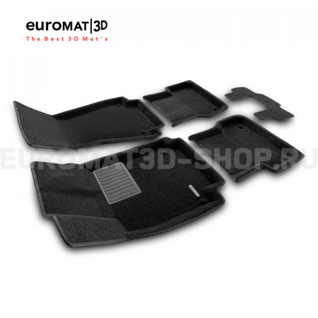 Текстильные 3D коврики Euromat3D Business в салон для Audi A7 (2010-2018) № EMC3D-001107 Текстильные 3D коврики Euromat3D Business в салон для Audi A7 (2010-2018) № EMC3D-001107