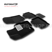 Текстильные 3D коврики Euromat3D Lux в салон для Mercedes GLE-Class (W167) (2019-) № EM3D-003509 Текстильные 3D коврики Euromat3D Lux в салон для Mercedes GLE-Class (W167) (2019-) № EM3D-003509