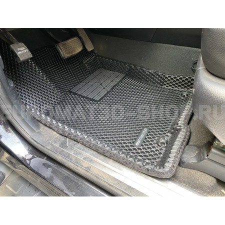 3D коврики Euromat3D EVA в салон для Kia Mohave (2009-2020) № EM3DEVA-002924 3D коврики Euromat3D EVA в салон для Kia Mohave (2009-2020) № EM3DEVA-002924