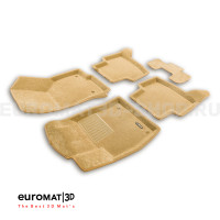 Текстильные 3D коврики Euromat3D Business в салон для Volkswagen Passat B8 (2016-) № EMC3D-005401T Бежевые Текстильные 3D коврики Euromat3D Business в салон для Volkswagen Passat B8 (2016-) № EMC3D-005401T Бежевые