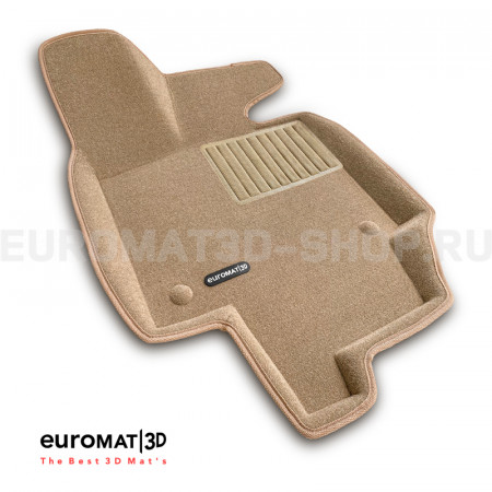 Текстильные 3D коврики Euromat3D Business в салон для Toyota Rav 4 (2019-2026) (АКПП) № EMC3D-005105T Бежевые Текстильные 3D коврики Euromat3D Business в салон для Toyota Rav 4 (2019-2026) (АКПП) № EMC3D-005105T Бежевые