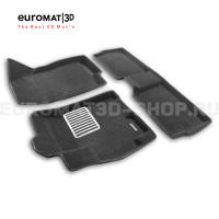 Текстильные 3D коврики Euromat3D Lux в салон для Exeed LX (2022-) № EM3D-001425 Текстильные 3D коврики Euromat3D Lux в салон для Exeed LX (2022-) № EM3D-001425