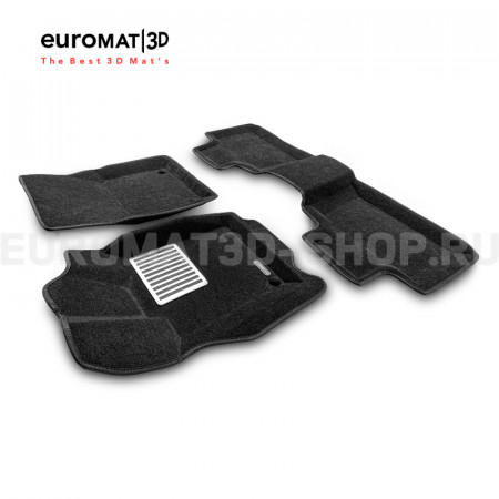Текстильные 3D коврики Euromat3D Lux в салон для Dodge Durango (2010-2020) № EM3D-002760 Текстильные 3D коврики Euromat3D Lux в салон для Dodge Durango (2010-2020) № EM3D-002760
