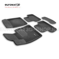 Текстильные 3D коврики Euromat3D Business в салон для Volvo XC 60 (2018-) № EMC3D-005502G Серые Текстильные 3D коврики Euromat3D Business в салон для Volvo XC 60 (2018-) № EMC3D-005502G Серые
