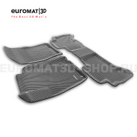 3D коврики Euromat3D EVA в салон для Toyota Land Cruiser Prado 150 (2010-2014) № EM3DEVA-005115G Серые 3D коврики Euromat3D EVA в салон для Toyota Land Cruiser Prado 150 (2010-2014) № EM3DEVA-005115G Серые