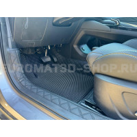 5D Коврики из экокожи с EVA-вставкой для Geely Coolray (2019-) № ELAR5D00GELCR